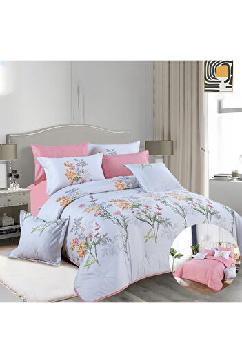 SHADOGMODE Summer double-sided bedspread, 6 pieces - calm