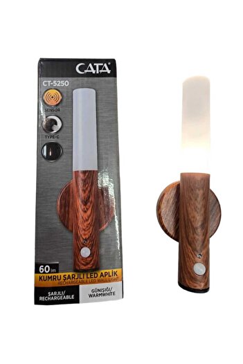Cata Şarjlı Led Aplik