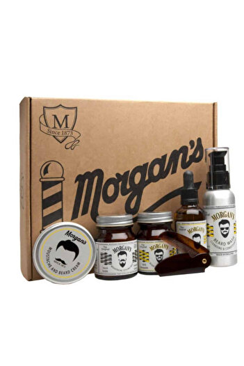 Morgan's Pomade Morgan's Gentleman's Moustache & Beard Grooming Gift Set