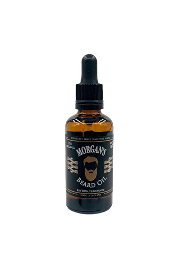 Morgan's Pomade Morgan's Bay Rum Beard Oil - Caribbean Spices, Jamaican Rum & Bay Leaf Oil 50ml