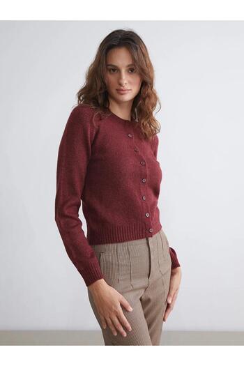 LC Waikiki Lcw Vision Crew Neck Women's Knitwear Cardigan (W5)
