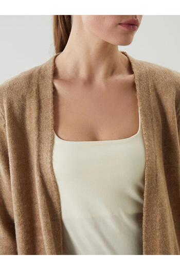 LC Waikiki Lcwaikiki Classic Shawl Collar Women's Knitwear Cardigan (W5)