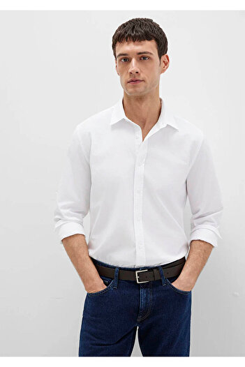 Mavi Long Sleeve White Men's Shirt M0211673-85310