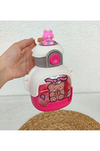 senacacollection School Water Bottle 700 ml 1 Pc with Sticker Gift