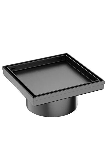 TREDEX Light Black Tile Drain 15x15 cm