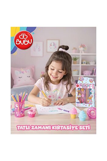 Bubu Bu-Bu Stationery Set Sweet Time