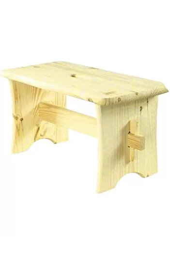 Strend Pro Small Wooden Chair, 39 x 20 x 20 cm
