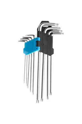 richmann Torx Extra Long Keys, T10 - T50, 9-piece Set,