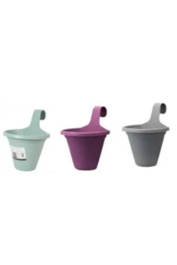 Prosperplast Metallic Support for Planter, Black, 36.5 x 25 x 12 cm, Respana Hanger