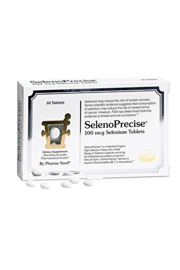 Pharma Nord Selenoprecise Antioxidant and Immune Support, 100Mg Selenium Tablets, 60S