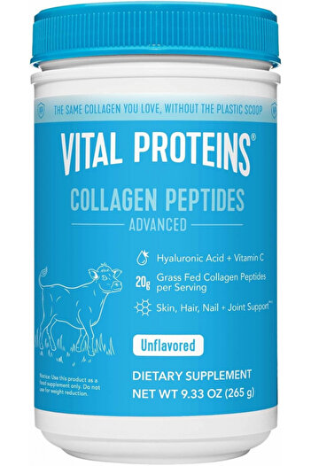 Vital Proteins Collagen Peptides Unflavored - 13 Servings - 265G (9.33 Oz)