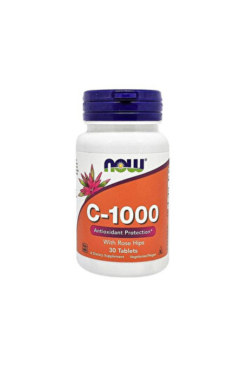 Now Foods Vitamin C-1000, 30 Tablets