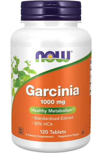 Now Food Garcinia 1000 mg - 120 Tablets