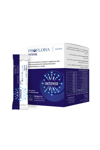 Proflora Intense Probiotic Pre & Post Capsules, 40Bn, 1Gm Sachets, 30S