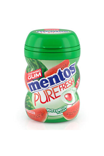 Mentos Watermelon Chewing Gum, 24 Grams