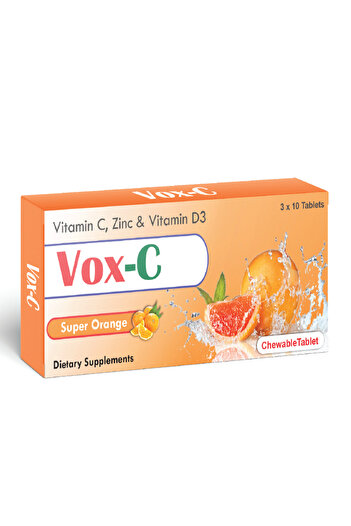 VOX DEI Vitamen C Tabs 500MG - 30S