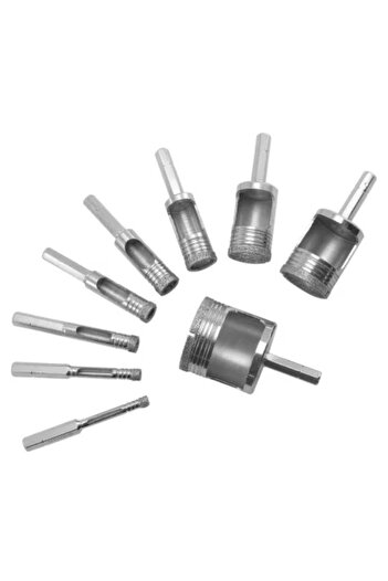 dedra Diamond Drill Bit for Tile, Ceramic, Glass, Stone, Terracotta, 10 mm,