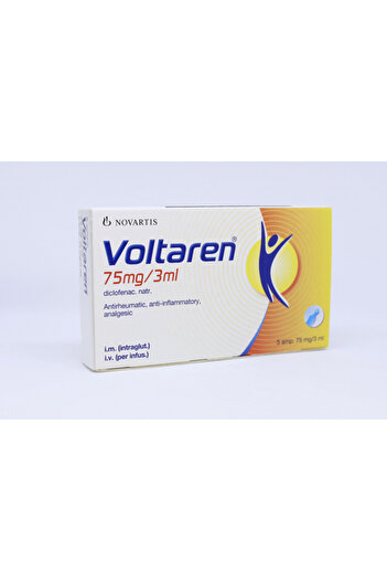 voltaren for Relieving Pain and Inflammation, 75Mg, 3 Ml Injection, 5S
