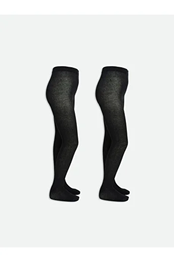 LC Waikiki LCW Kids Basic Момичешки Чорапогащи, Комплект от 2 (W5)
