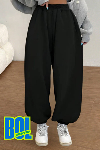 vladivosto Baggy Plus Size Loose Fit Summer 2 Thread Γυναικεία Grimelange Πόδι ελαστική φόρμα Jogger