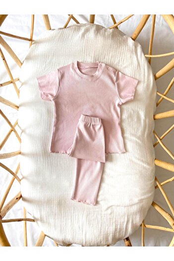 Zezig Pink Camisole Suit 100% Cotton