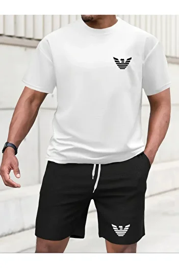 bellanova Sports Two-Piece Suit with Print for Men,