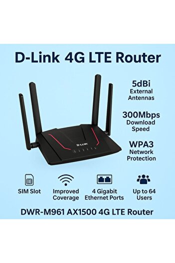 D-Link راوتر دي-لينك 4G LTE