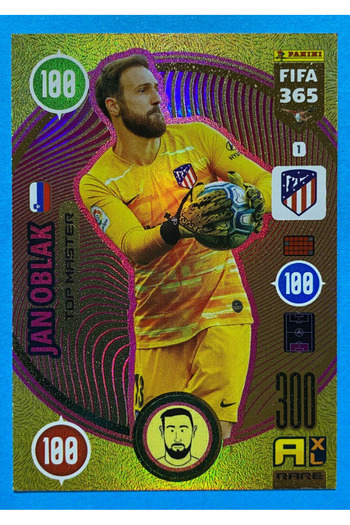 Panini Jan Oblak Top Master (Atletico Madrid)