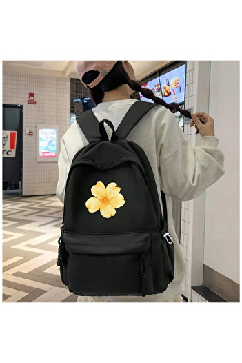 Touz Moda Flowers Baskılı Unisex Okul Sırt Çantası
