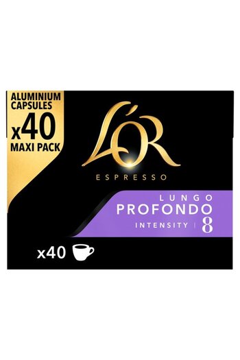 L'OR Lungo Profundo coffee capsules 40 caps