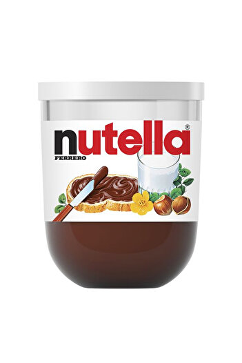 Nutella Hazelnut spread with cocoa 200g - sensitive packaging motif