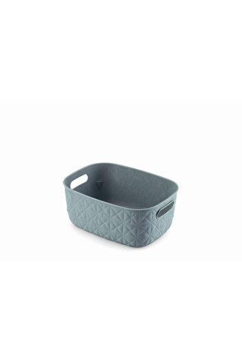 CURVER Storage basket with 2 handles Softex, 4 L, 26.5x19.1x11 cm, Green