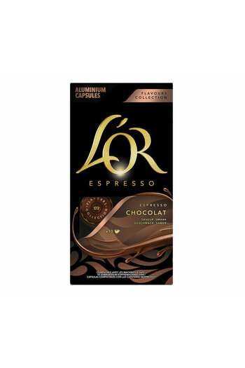 L'OR Espresso Chocolat coffee capsules 10 capsules x 52 g