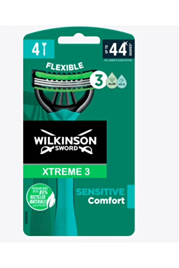 Wilkinson Xtreme 3 Sensitive Comfort razor 4 pieces
