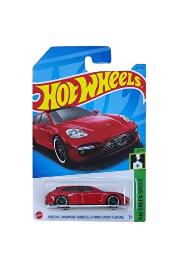 HOT WHEELS Masinuta metalica Hot Wheels, Porsche Panamera Turbo S E-Hybrid Sport Turismo, 1:64, Rosu