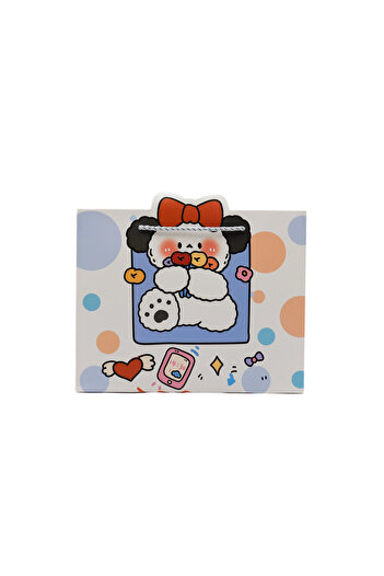 repro design 24x20 Картонна подарункова сумка з шнурком, мила кольорова дитяча сумка для вечірок, 1 шт., модель 3