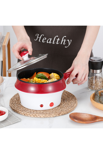 Cyber Electric Hot Pot Electric Frying Pans Multi Function Rice Cooker Hot Pot Non-Stick Coating Pan