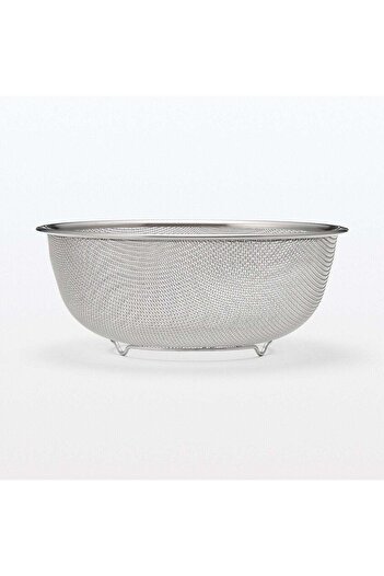 Muji Stainless Steel Strainer Large , Dia.22.5 x H 9 cm