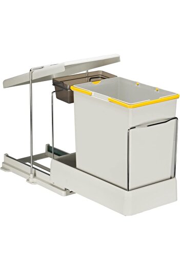 AyrStore Inside Cabinet Rail Trash Can 21500 20 Liters Ayr. 1135941