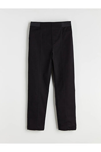 LC Waikiki Lcw Kids Black Elastic Waist Girls' Pants