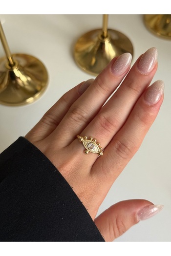 HOUSEKİ Vintage Eye Ring
