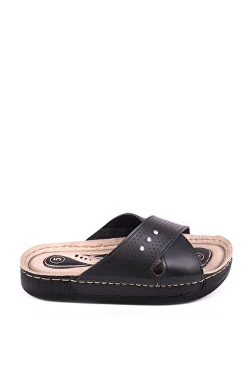 Papuçsepeti Shoe Basket 4871 Hera Women's Orthopedic Comfortable Sole Daily Slippers