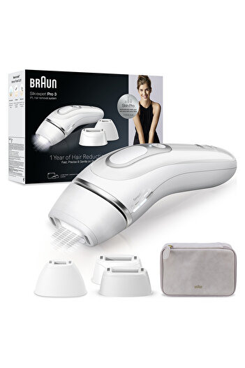 Braun IPL epilator Silk-expert PRO 3 PL3230 Automatic & continuous sensor Skin pro, 300,000 pulses