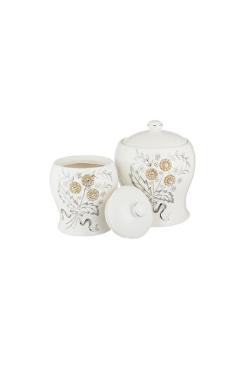 Abareek Al Safa Ceramic spice jars. 4 pieces