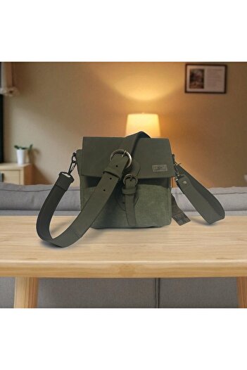 Old Cotton Quality Waterproof Unisex Small Canvas Daily Messenger Bag 20 cm X 20 cm