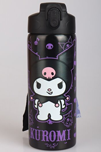 kuromi "Dekomus Pocket Notebook with Gift" Licensed Steel Bottle 500 ml