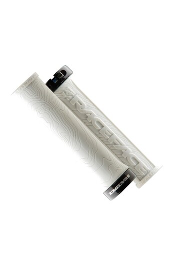 Race Face Half Nelson Handlebar Grips, Lock-On, Grey