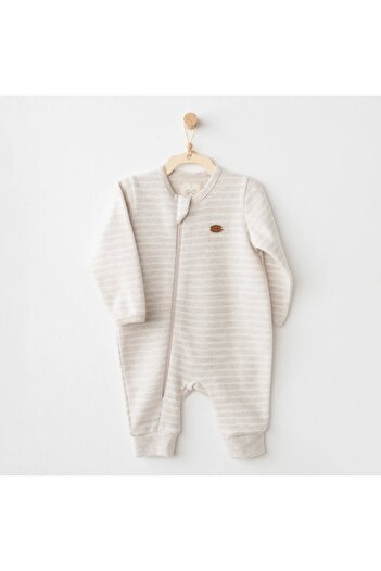 andywawa Ac26215 Casual Jumpsuit Beige