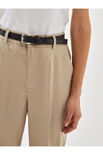 LC Waikiki LCW Vision Beli Kemerli Loose Fit Kadın Pantolon