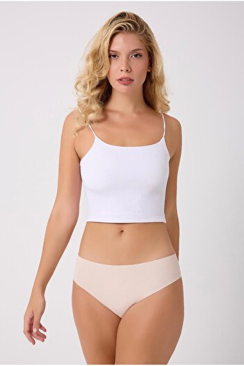 pinkwhite Slip bikini fără cusături, tăiat cu laser, pentru femei, fără a lăsa urme, pachet de 3